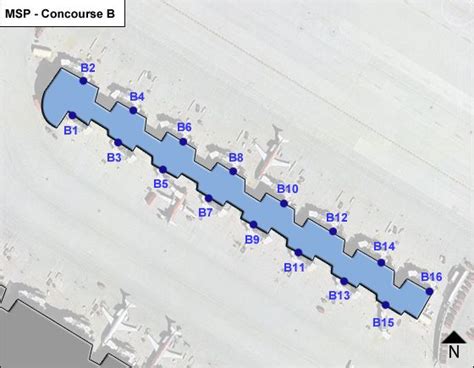 Msp Airport Terminal Map