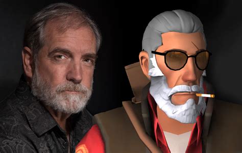 Sniper kinda looks like his voice actor, John Patrick Lowrie : r/tf2