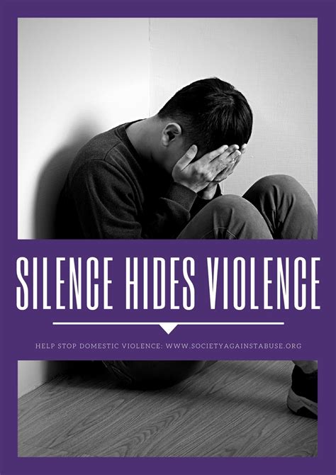 Free custom printable domestic violence poster templates | Canva