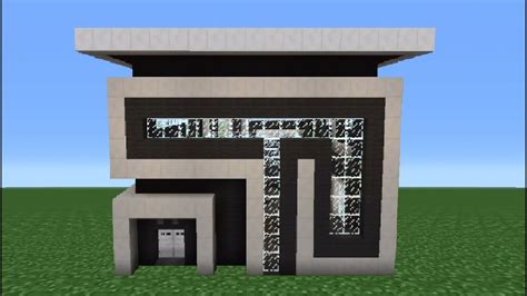 Minecraft Tutorial: How To Make A Quartz House - 1 - YouTube