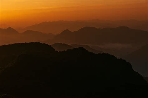 The Sunrise over the Himalayas on Behance