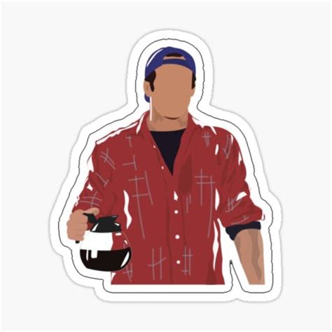 "Luke Danes" Sticker for Sale by Aleziakh | Redbubble