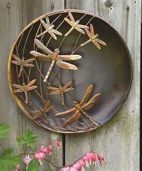 Ancient Graffiti Dragonflies Raised Steel Outdoor Wall Art | Dragonfly wall art, Dragonfly metal ...