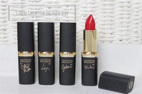 L'Oreal Red Lipstick Collection - A Beauty Junkie in London