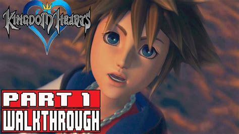 KINGDOM HEARTS 1 HD PS4 Gameplay Walkthrough Part 1 - DESTINY ISLAND KH ...