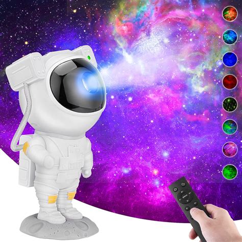 kathluce Galaxy Projector, Tiktok Astronaut Nebula Night Lights, Remote Control Timing and 360 ...