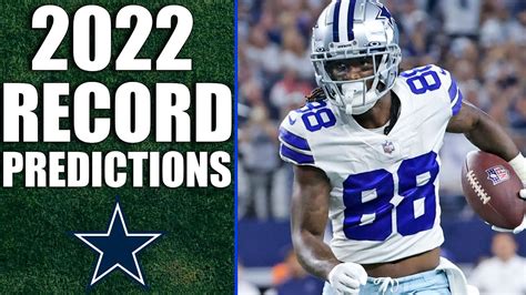 Dallas Cowboys 2022 Record Predictions - YouTube