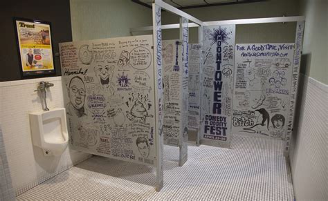 Graffiti in a Bathroom Stall – John Knych