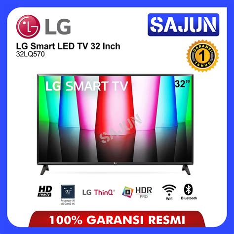 LG 32LQ570 Smart TV LED 32 Inch HD HDR 10 Digital WiFi