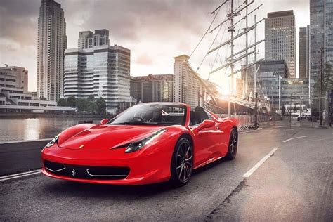 Download Unveiling Luxury, Ferrari 458 Spider Wallpaper | Wallpapers.com