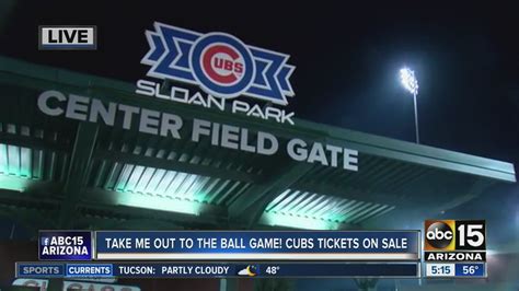 Chicago Cubs Spring Training tickets are about to go on sale - YouTube