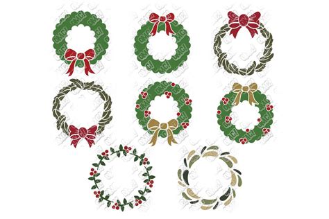 Free SVG Christmas Wreath Svg File 7528+ File for Cricut