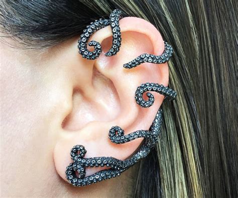 Octopus Tentacles Earrings