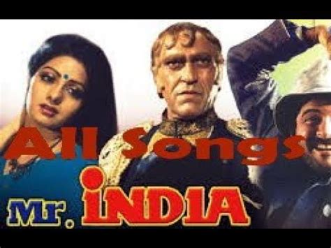 Mr India All Songs Jhankar Sri Devi Anil Kapoor - YouTube