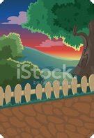 Park Sunset Background Stock Clipart | Royalty-Free | FreeImages