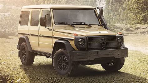 New Mercedes-Benz G-Class revealed for military use