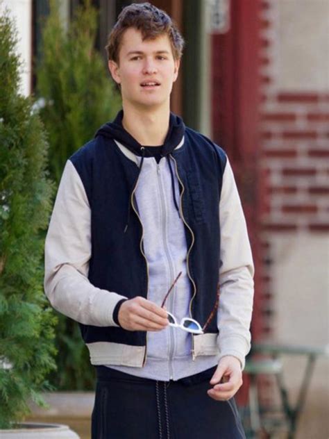 Baby Driver Ansel Elgort Jacket