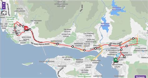 Hong Kong Bus Route No: 48 Sham Wan to Wah Fu (North) (Circular) in Hong Kong Timetables, Maps ...