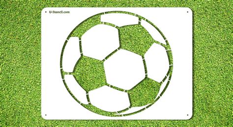 SOCCER BALL STENCIL - Etsy