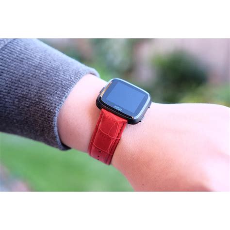 Leather Fitbit Versa Band