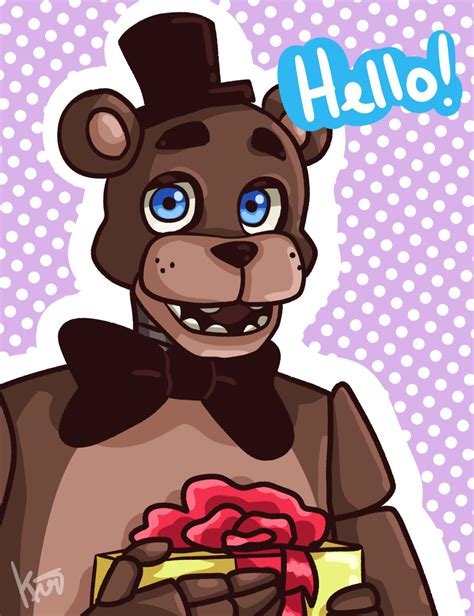 Freddy Fazbear 𝕜𝕚𝕨𝕚🌿 - 插畫 ART street