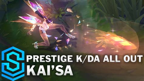 Prestige K/DA ALL OUT Kai'Sa Skin Spotlight - Pre-Release - League of ...