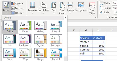 How to Change the Workbook Theme in Excel