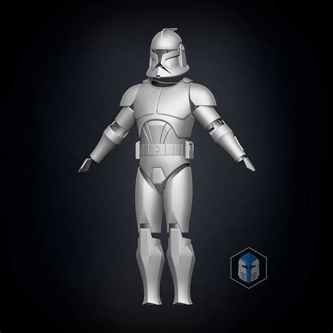 Phase 1 Animated Clone Trooper Armor 3D model 3D printable | CGTrader