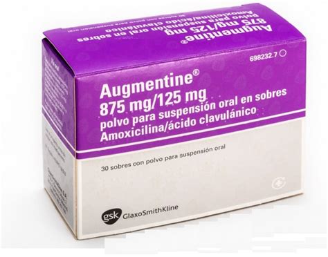 Augmentine, antibiótico de amplio espectro