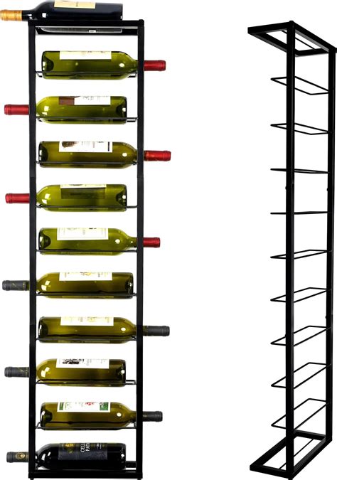 Amazon.com: Wall Mounted Wine Rack | Rustic Barrel Stave Hanging Wooden Wall-Mounted Wine Rack ...