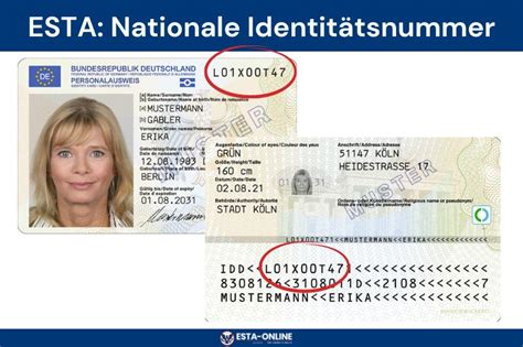 Where Is National Identification Number On Passport - Printable Online