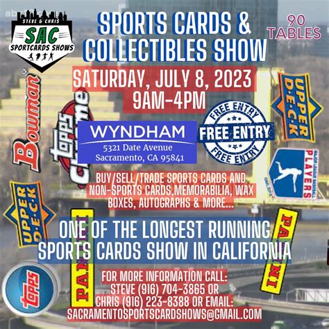 Sacramento Sports Card Show at the Wyndam Hotel | Trifecta Sports ...