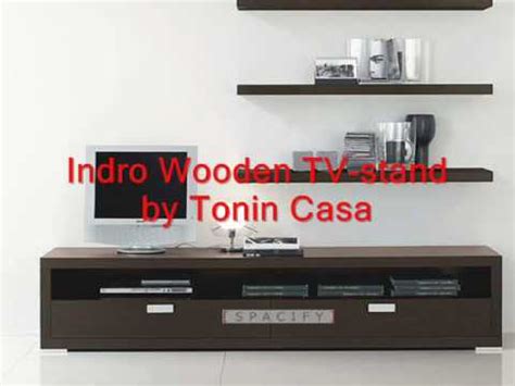 Modern Wood TV Stands, Contemporary Plasma TV Stand. - YouTube