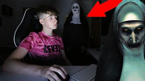 "THE NUN" CREEPY SCARE PRANK ON KID! - YouTube