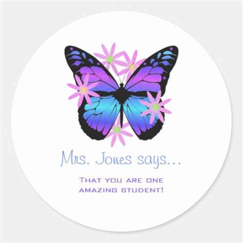 Personalized Teacher Stickers | Zazzle