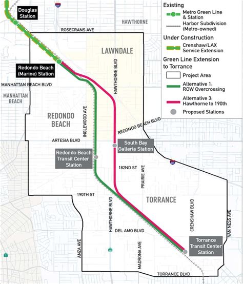 Metro eyes analysis of Green Line extension in South Bay - Easy Reader News