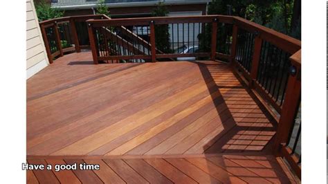 brazilian hardwood decking - YouTube