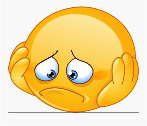 Sad Faces - Depressed Emoticon , Free Transparent Clipart - ClipartKey