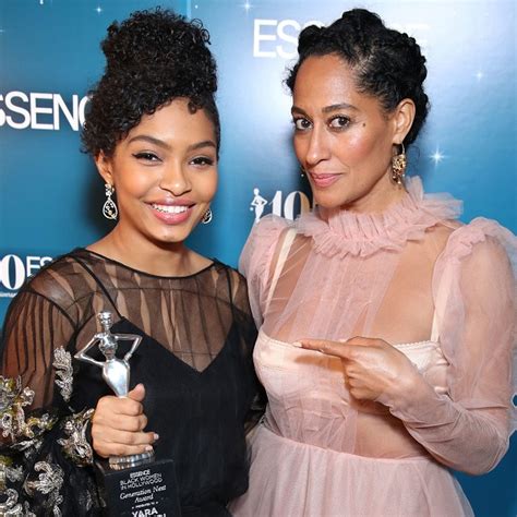 An open-letter from Tracee Ellis Ross to her co-star Yara Shahidi is ...