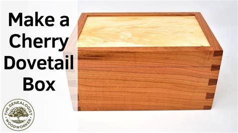 Building a Dovetail Box | Fine Woodworking Joinery - YouTube