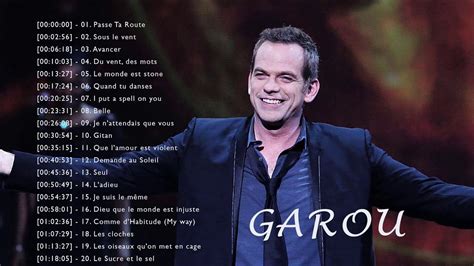 Garou Greatest Hits ️ Best Songs Of Garou Sous Le Vent, Best Songs ...