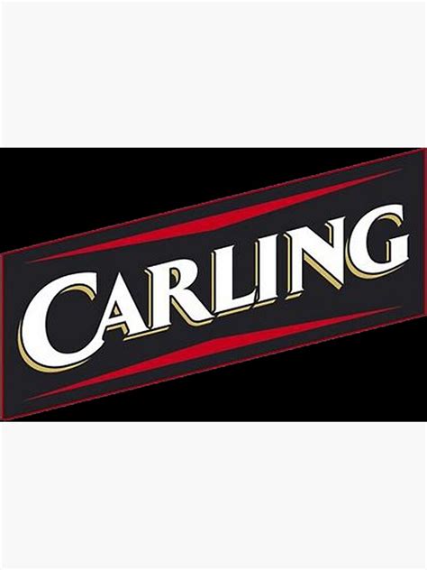 "Carling Logo" Poster by clementrost | Redbubble