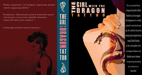 The Girl With The Dragon Tattoo Book Cover by RootimusMaximus on DeviantArt