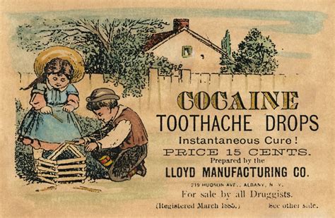 Cocaine Medicine Ad, 1885. /Namerican Merchant'S Trade Card, 1885, For ...