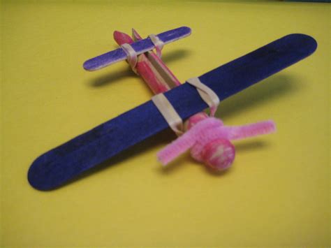 Pin by Cristal Flores on Science fun | Airplane crafts, Craft stick crafts, Kindergarten crafts