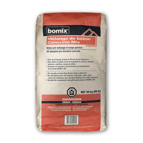 Bomix All-Purpose Concrete Mix - 30-kg | RONA