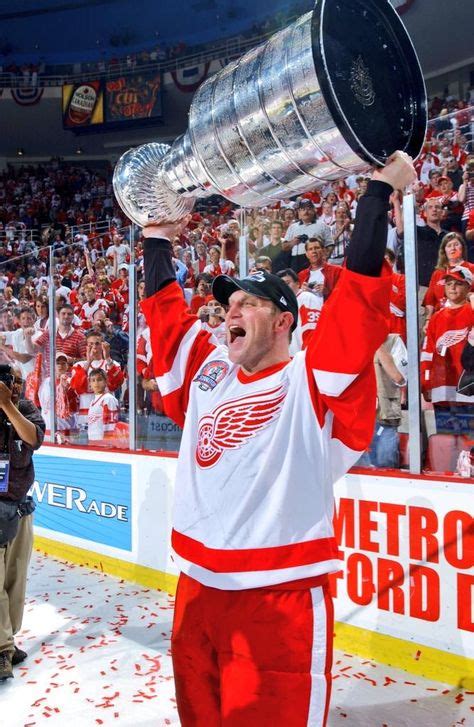 2002 STANLEY CUP CHAMPIONS DETROIT RED WINGS BRETT HULL | Detroit red wings, Detroit red wings ...