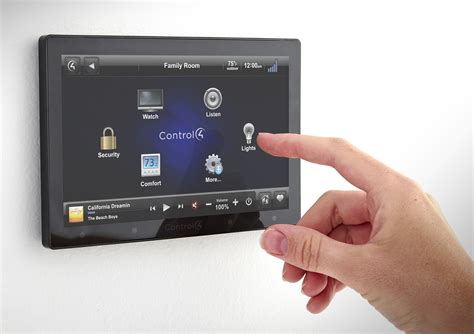 Control 4 in wall touch screen by Veritais — Yacht Charter & Superyacht ...