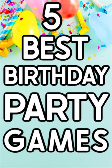 Hilarious Birthday Party Games for Kids & Adults - Play Party Plan