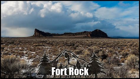 Fort Rock: A unique volcanic landmark, Oregon - YouTube